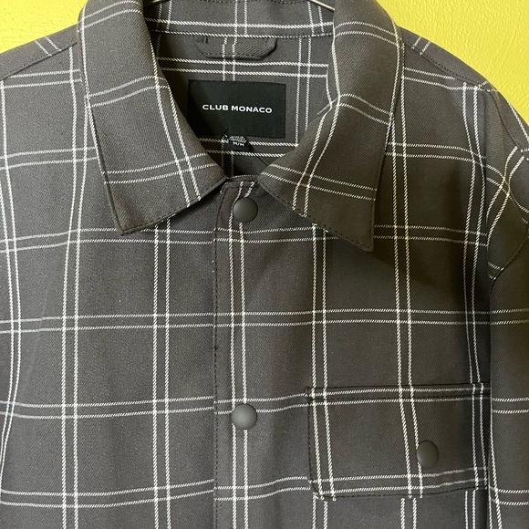 New Club Monaco Mens Thick/warm Pinstriped Jacket! - Picture 6 of 10